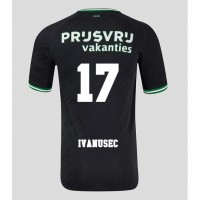 Camiseta Feyenoord Luka Ivanusec #17 Visitante Equipación 2024-25 manga corta